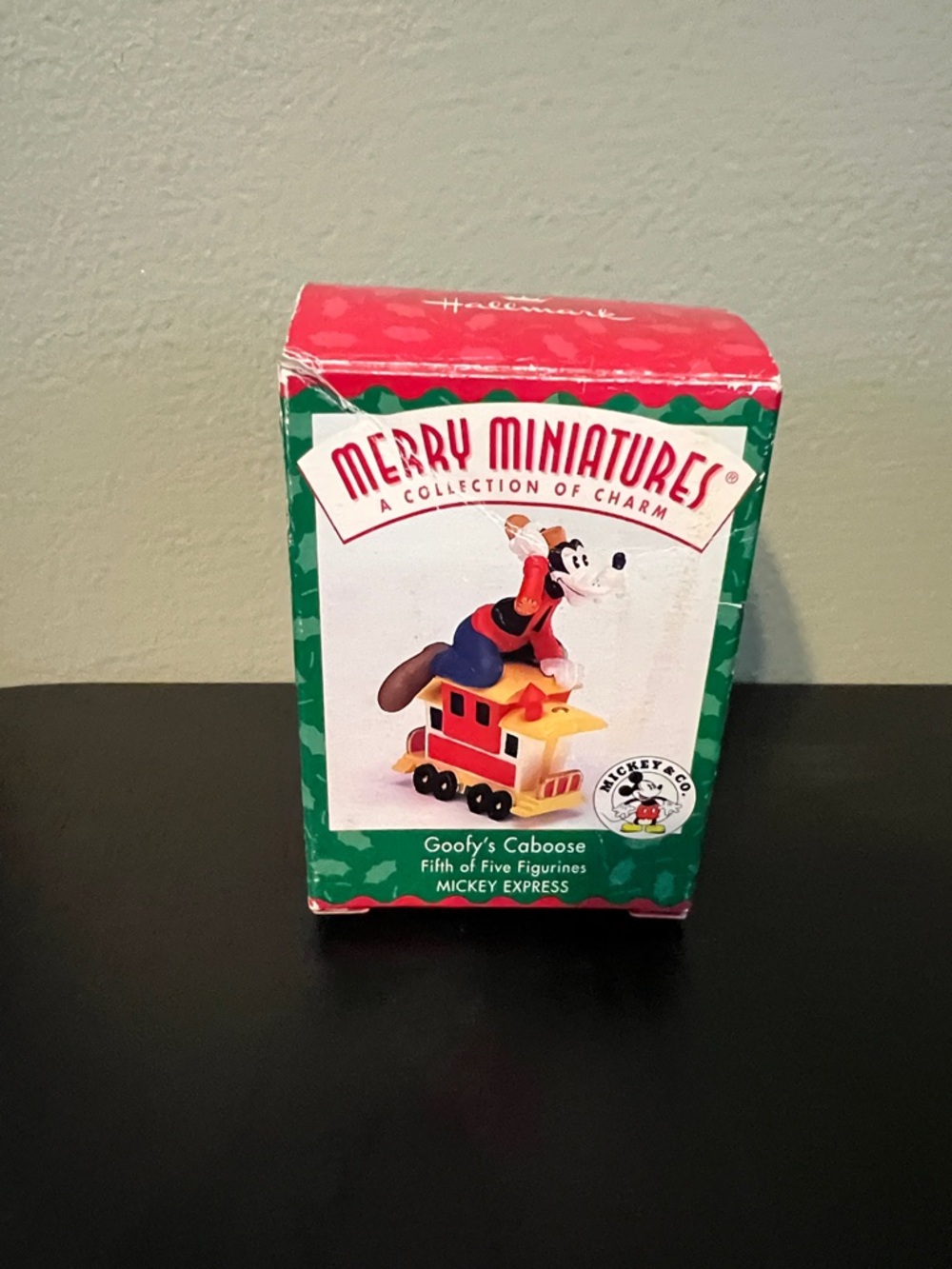 Hallmark Merry Miniatures Goofy Caboose